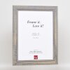 Effect Solid Wood Picture Frame 2240 Grey 30x45 cm Acrylic Glass