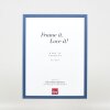 Efekt Rama drewniana Profil 35 niebieski 35x50 cm Szkło zwykłe