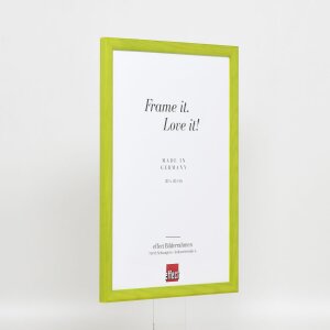 Efekt Drewniana rama Profil 89 zielony 35x50 cm Szkło muzealne