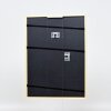 Effect Solid Wood Frame Profile 20 dark brown 40x50 cm Acrylic Glass