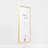 Effect Solid Wood Frame Profile 20 dark brown 40x50 cm Acrylic Glass