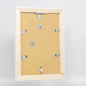 Effect Solid Wood Picture Frame 2240 white 40x50 cm Acrylic Glass