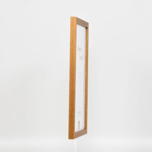 Efekt rama drewniana profil 33 dąb 40x60 cm szkło zwykłe