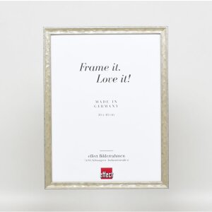 Efekt Rama drewniana profil 2070 szkło zwykłe 40x60 cm srebrny