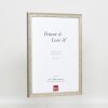 Efekt Rama drewniana profil 2070 szkło zwykłe 40x60 cm srebrny