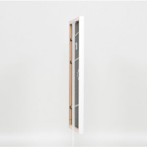 Efekt Rama drewniana Profil 2070 Szkło zwykłe 42x59,4 cm biały