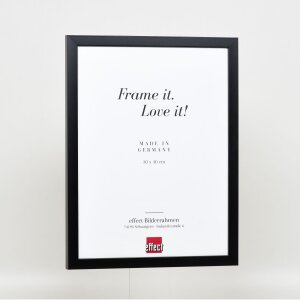 Rama drewniana Top Cube 50x50 cm szkło czarne antyrefleksyjne