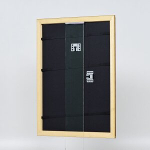 Efekt rama drewniana profil 21 orzech braz 50x60 cm szklo zwykle
