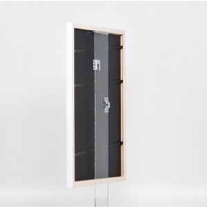 Efekt Rama drewniana Profil 2070 szkło akrylowe 50x75 cm Biały