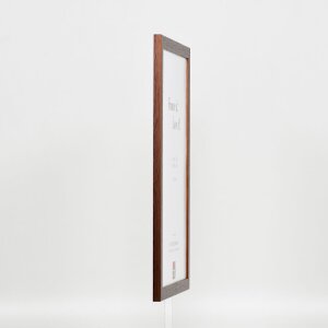 Efekt ramki drewnianej profil 2210 ciemny brąz 59,4x84,1 cm szkło zwykłe