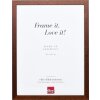 Efekt ramki drewnianej profil 2210 ciemny brąz 59,4x84,1 cm szkło zwykłe