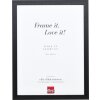 Efekt drewniana rama profil 2210 czarny 59,4x84,1 cm szkło akrylowe