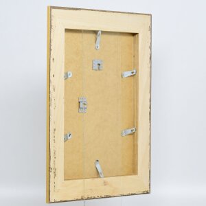 Efekt barokowa rama obrazu profil 31 srebrny 59.4x84.1 cm szkło przezroczyste