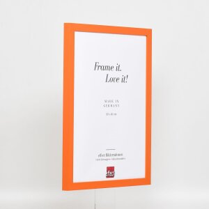 Drewniana rama Top Cube 59,4x84,1 cm pomarańczowe szkło muzealne