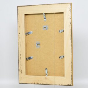 Efekt barokowa ramka profil 31 srebrny 60x80 cm szkło muzeum