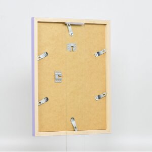 Drewniana rama Top Cube 61x91,5 cm liliowy normalne szkło