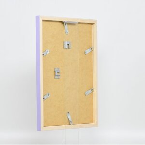 Drewniana rama Top Cube 61x91,5 cm liliowy normalne szkło