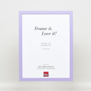 Drewniana rama Top Cube 61x91,5 cm liliowy normalne szkło