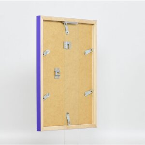 Drewniana rama Top Cube 61x91,5 cm fioletowe szkło antyrefleksyjne