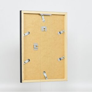 Drewniana rama Top Cube 61x91,5 cm czarne szkło akrylowe