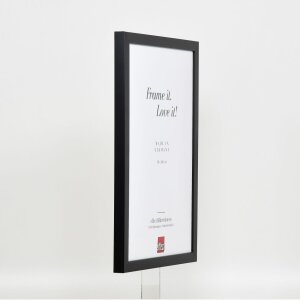 Drewniana rama Top Cube 61x91,5 cm czarne szkło akrylowe