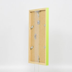 Drewniana rama Top Cube 62x93 cm zielone zwykłe szkło