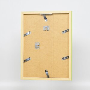 Drewniana rama Top Cube 62x93 cm zielone zwykłe szkło