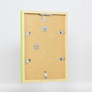 Drewniana rama Top Cube 62x93 cm zielone zwykłe szkło