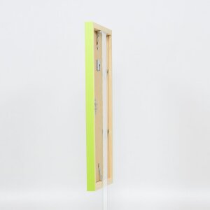 Drewniana rama Top Cube 62x93 cm zielone zwykłe szkło