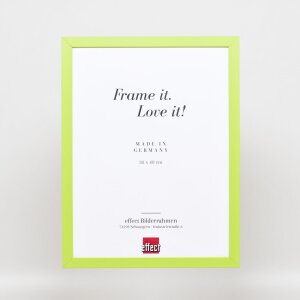 Drewniana rama Top Cube 62x93 cm zielone zwykłe szkło