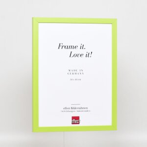 Drewniana rama Top Cube 62x93 cm zielone zwykłe szkło