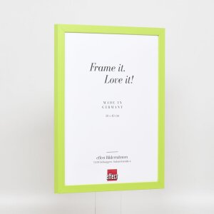 Drewniana rama Top Cube 62x93 cm zielone zwykłe szkło