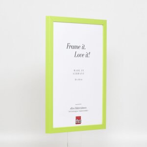 Drewniana rama Top Cube 62x93 cm zielone zwykłe szkło