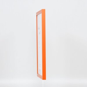 Drewniana rama Top Cube 62x93 cm pomarańczowa zwykłe szkło