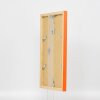 Drewniana rama Top Cube 62x93 cm pomarańczowa zwykłe szkło