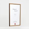 Efekt drewniana rama profil 23 jasny brąz 7x10 cm przezroczyste szkło