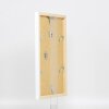 Drewniana ramka Top Cube 7x10 cm białe zwykłe szkło
