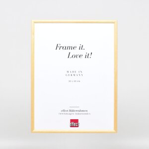 Efekt rama z litego drewna profil 20 czarny 7x10 cm szkło akrylowe