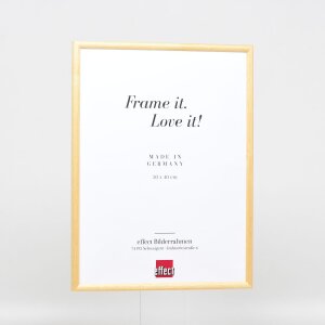 Efekt rama z litego drewna profil 20 czarny 7x10 cm szkło akrylowe