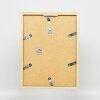 Drewniana ramka Top Cube 7x10 cm platynowe zwykłe szkło