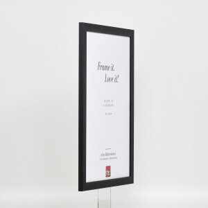 Efekt drewniana rama profil 2210 czarny 70x100 cm normalne szkło