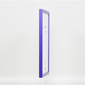 Drewniana rama Top Cube 70x100 cm fioletowe szkło akrylowe