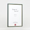 Efekt drewniana rama profil 23 niebieski 9x13 cm przezroczyste szkło