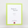 Drewniana rama Top Cube 9x13 cm zielone szkło antyrefleksyjne