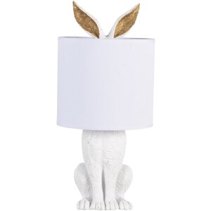 Lampa stołowa biała Ø 20x45 cm E27/max 1x60W...