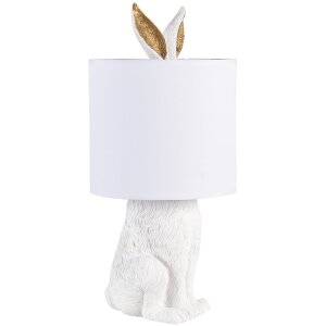 Lampa stołowa biała Ø 20x45 cm E27/max 1x60W...