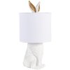 Lampa stołowa biała Ø 20x45 cm E27/max 1x60W 6LMC0013W