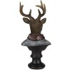 Dekoracja Jeleń wielokolorowy 10x9x23 cm 6PR4611