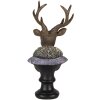 Dekoracja Jeleń wielokolorowy 10x9x23 cm 6PR4612