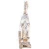 Dekoracja Koń na biegunach wielokolorowa 16x4x14 cm 6PR4657